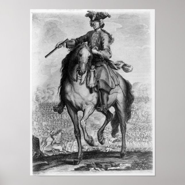 Affiche Le Prince Charles Edward Stuart à la bataille (Devant)