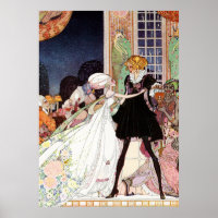 Le prince charmant et la Cendrillon de Kay Nielsen