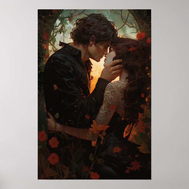 Affiche - Le Prince Charmant et la Princesse Amour (Devant)