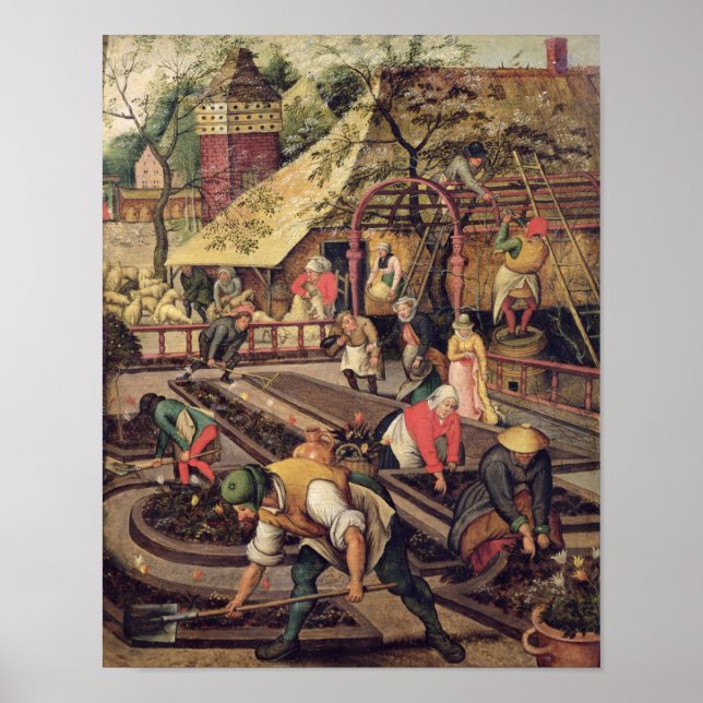 Affiche Le printemps (Devant)