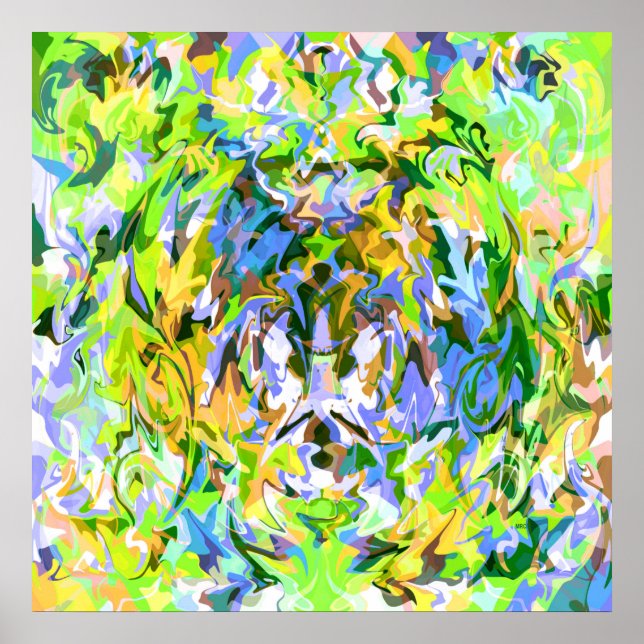 Affiche Le printemps arrive... (Devant)