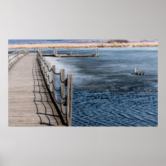 Affiche Le printemps sur l'affiche du marais