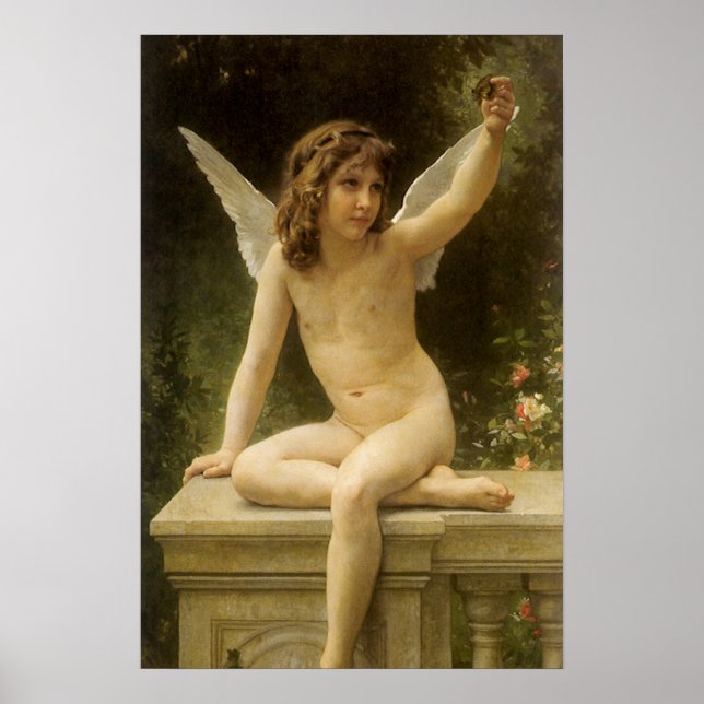 Affiche Le Prisonnier (Le Captif) par Bouguereau (Devant)