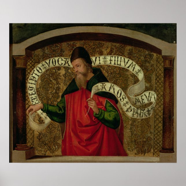 Affiche Le Prophète Amos, 1535 (Devant)
