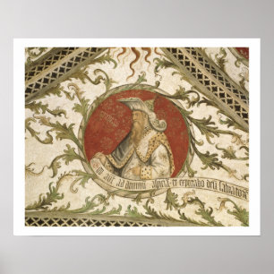 Affiche Le prophète Michée, de la Loggia d'Annunciazione