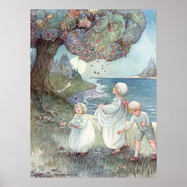 Affiche Le prune de sucre par Anne Anderson (Devant)