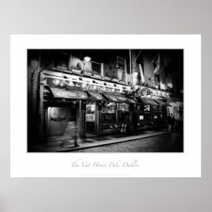 Affiche Le Pub de Chambre de cuve, Dublin