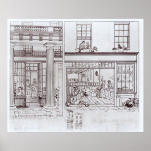 Affiche Le Quadrant, Regent Street et Golden Lane