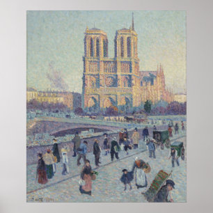 Affiche Le quai Saint-Michel