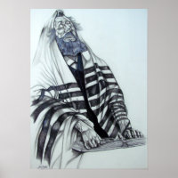 Le rabbin prie