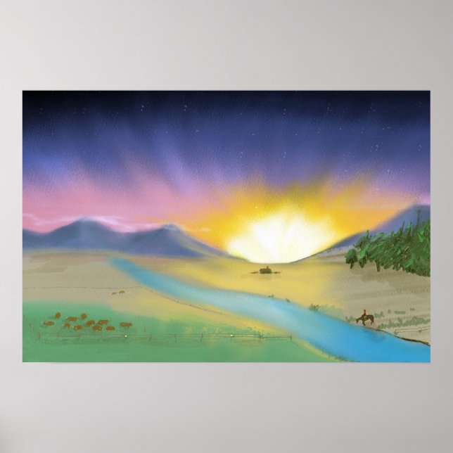 Affiche Le Ranch (Devant)