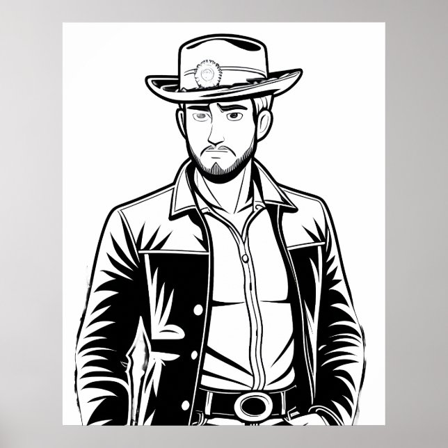 Affiche Le Ranger Lone : la frontière numérique (Devant)