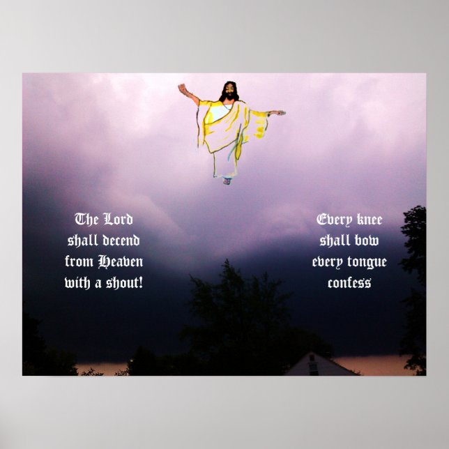 AFFICHE LE RAPPORT DANS LE CIEL (Devant)