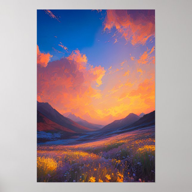 Affiche Le rayonnement de la vallée (Devant)