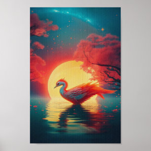 Affiche Le rechargement de Phoenix au clair de lune