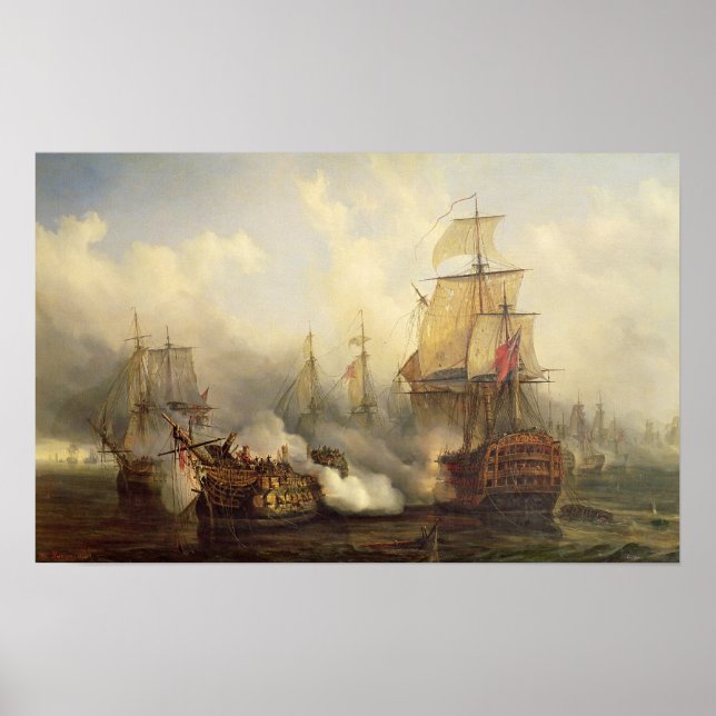 Affiche Le Redoutable Trafalgar, 21e octobre 1805 (Devant)