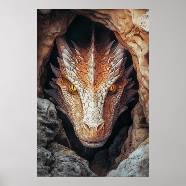 Affiche Le regard du dragon (Devant)