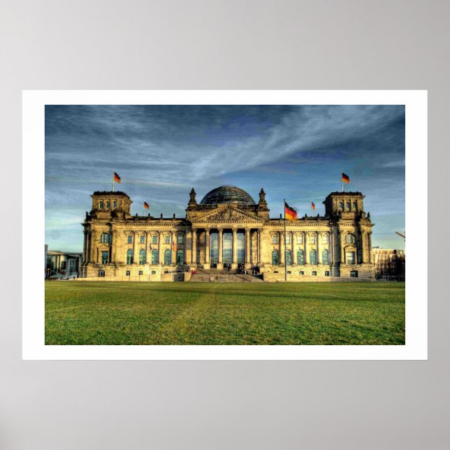Affiche Le Reichstag (Devant)