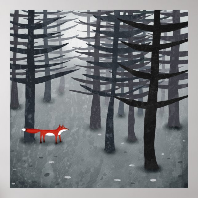 Affiche Le renard et la forêt (Devant)