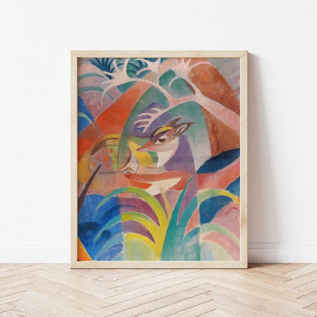 Affiche Le renard malade | Jean Bloé Niestlé (Créateur téléchargé)