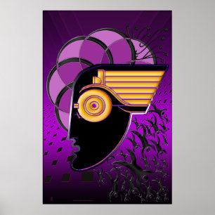 Affiche Le renflouement de la ville automobile (Poster Sem