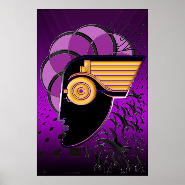 Affiche Le renflouement de la ville automobile (Poster Sem (Devant)