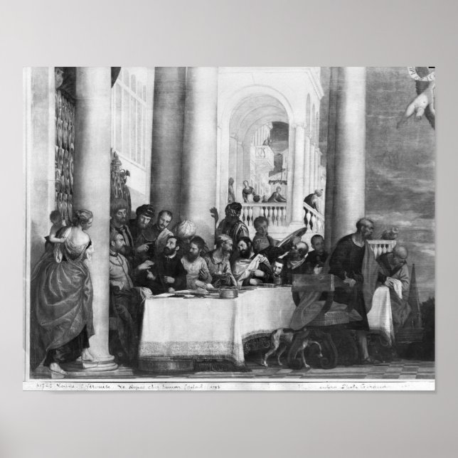 Affiche Le Repas à la Maison de Simon le Pharisien (Devant)