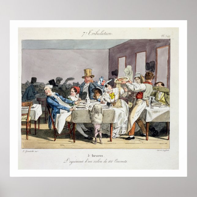 Affiche Le restaurant centenaire : 5 heures, de 'Su' (Devant)