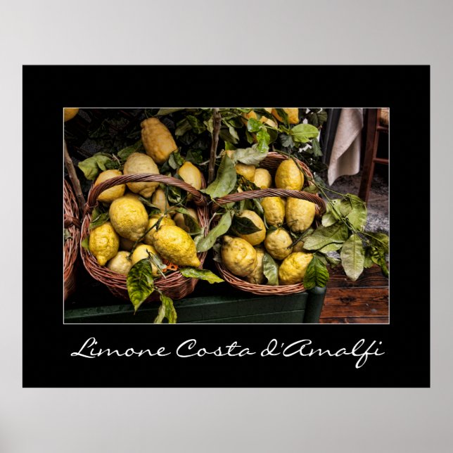 Affiche Le restaurant italien Lemons of the Amalfi Coast (Devant)