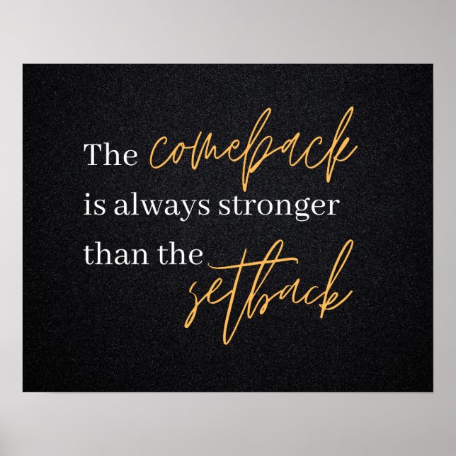 Affiche Le retour sur investissement est plus fort que le  (Devant)