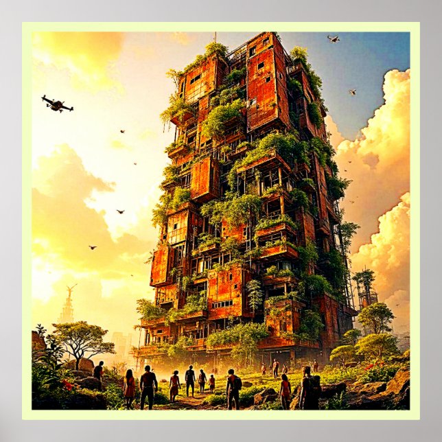 Affiche Le retour urbain de la nature (Devant)