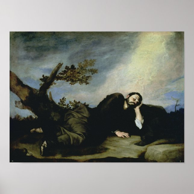 Affiche Le rêve de Jacob, 1639 (Devant)