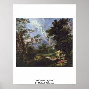Affiche Le Rêve De Jacob Par Michael Willmann