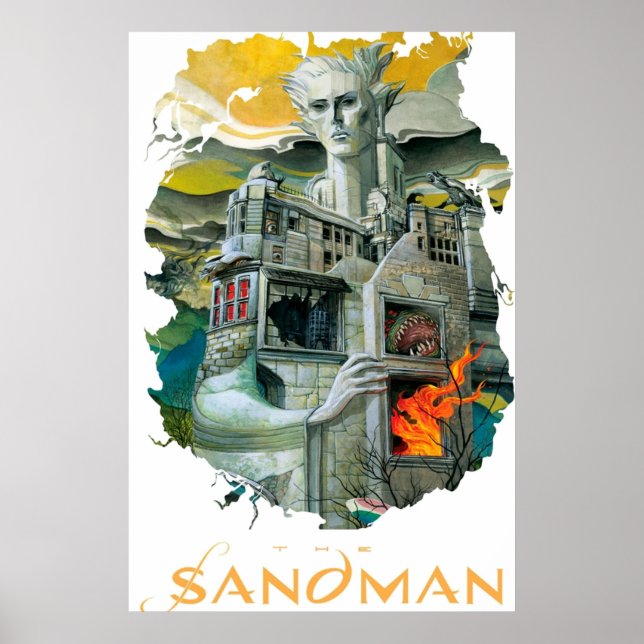 Affiche le rêve de la maison Sandman morpheus (Devant)