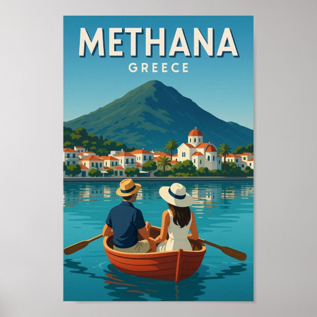 Affiche Le rêve de Méthana Grèce (Devant)