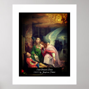 Affiche Le rêve de Saint Bernard