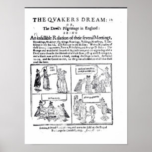 Affiche Le rêve des quakers
