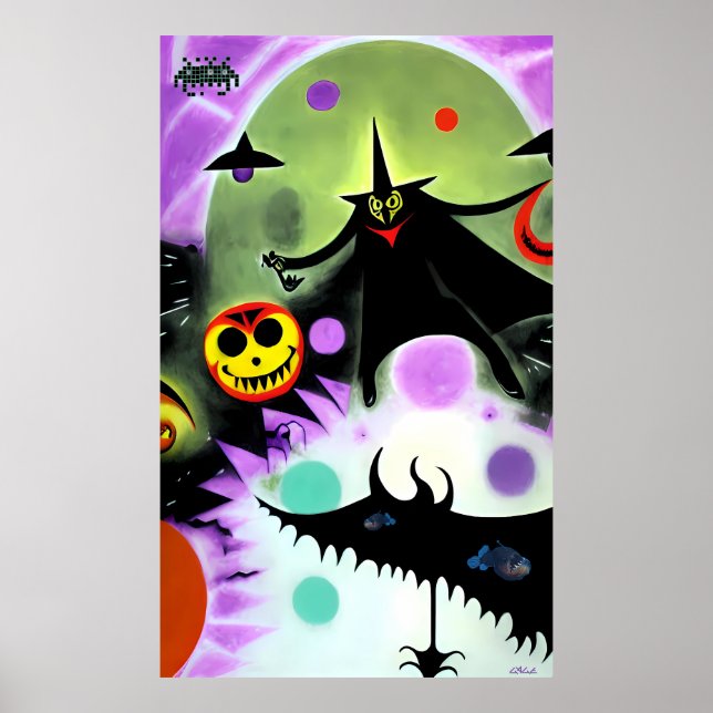 Affiche Le rêve d'Halloween (Devant)