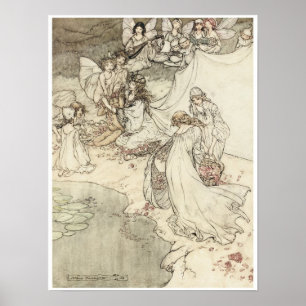 Affiche Le rêve d'une nuit d'été, 1908