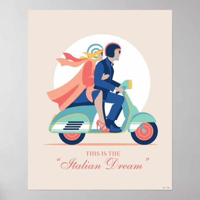 Affiche Le rêve italien - Le Lotus Blanc (Devant)