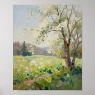 Affiche Le Réveil Doux du Printemps : Lumière du Soleil Fi