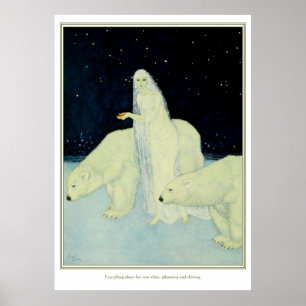 Affiche Le Rêveur des Rêves : Blanc, Éclairant et brillant
