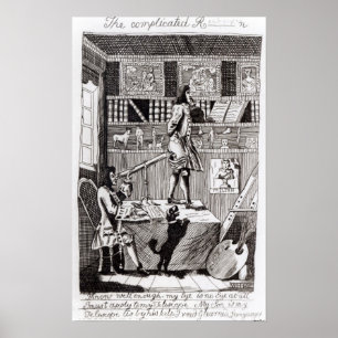 Affiche Le Richardson compliqué, 1724