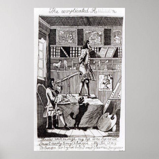 Affiche Le Richardson compliqué, 1724 (Devant)