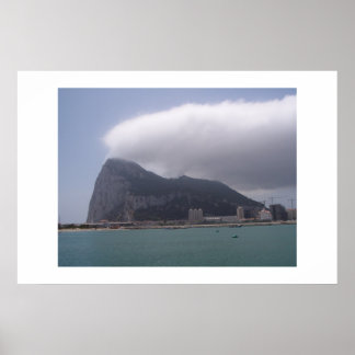 Affiche Le Rocher, Gibraltar