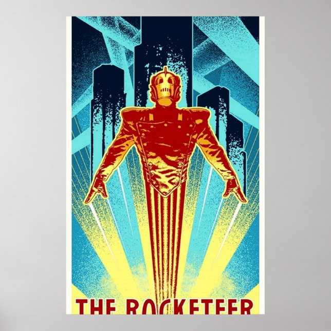 Affiche Le Rocketeer (Devant)