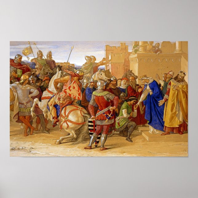 Affiche Le roi Arthur et les chevaliers de la table ronde (Devant)