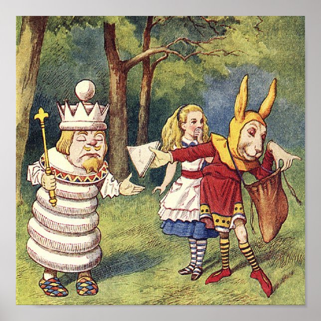 Affiche Le roi blanc et son messager (Devant)