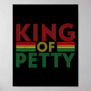 Affiche Le Roi De La Petite Junte Afro-Américaine Afrocent