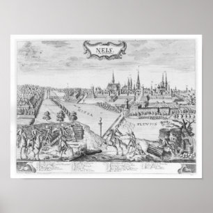 Affiche Le Roi Frederick II de la Prusse